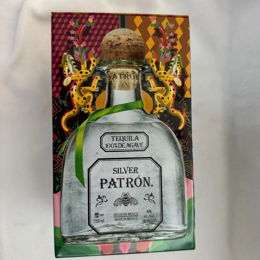 Patron Silver‎ Tequila Tin Box Limited Edition For 750 ml Bottle Collectors